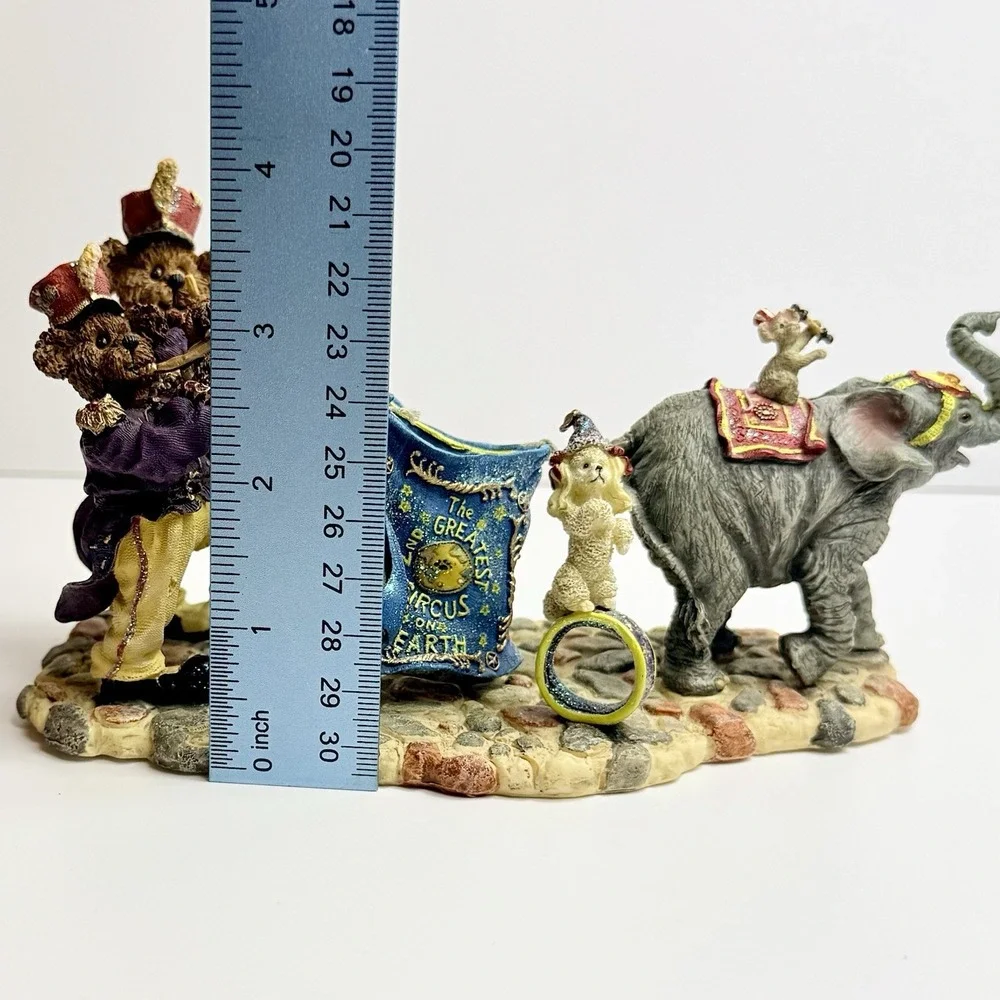 Vintage Boyds Bears Circus Parade Elephant Figurine 227808 Limited Edition 7021